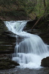 Obraz premium Waterfall in Letchworth State Park