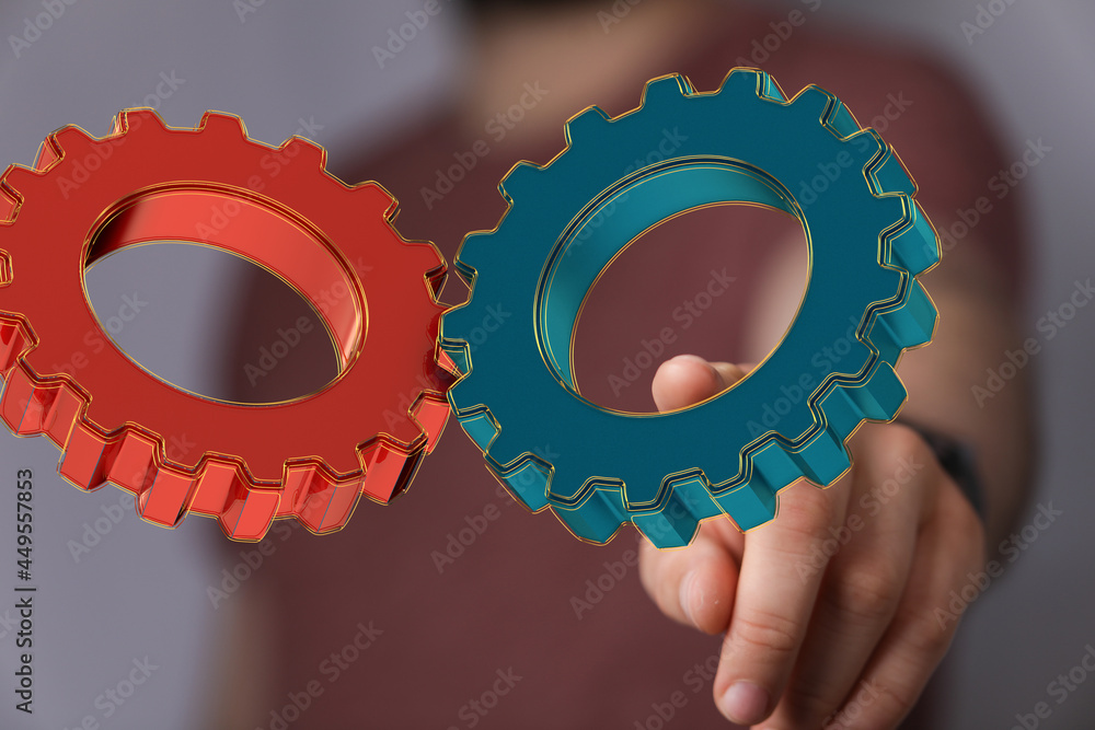 Poster Engineering And Design Image gears