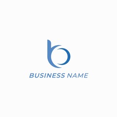 design logo creative letter B and O