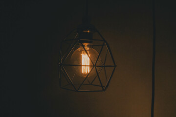 lantern in the night