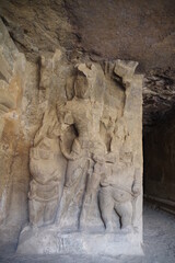 Fototapeta na wymiar インド　世界遺産エレファンタ石窟群