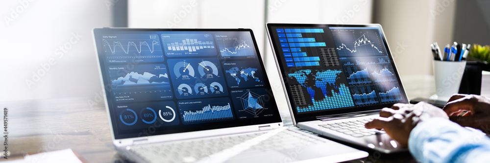 Poster african advisor using kpi dashboard