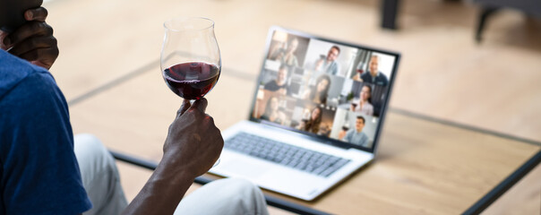 Virtual Wine Tasting Dinner Event Online