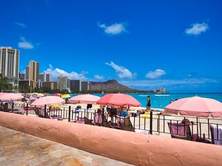 ハワイ州オアフ島ワイキキ観光
ダイヤモンドヘッド