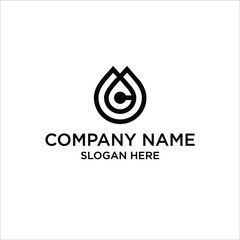 logo C oil / vector C oil / icon C oil