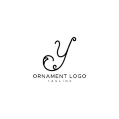 professional and minimal elegant abstract ornament logo