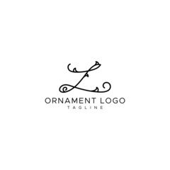 professional and minimal elegant abstract ornament logo