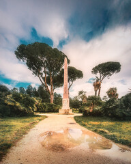 villa Torlonia obelisk Rome