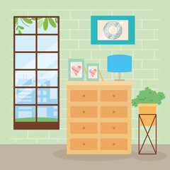 drawer in home place