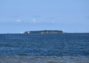 Fototapeta na wymiar Insel Ruden im Greifswalder Bodden