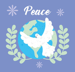 peace illustration design