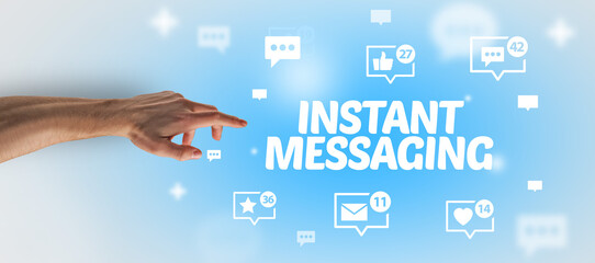 Close-Up Of Cropped Hand Pointing