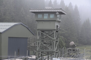 military base Tuono, Trentino, Italia, The Witnesse of the cold war,