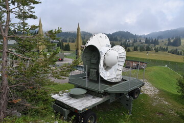 military base Tuono, Trentino, Italia, The Witnesse of the cold war,