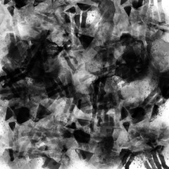 Abstract textured black and white background