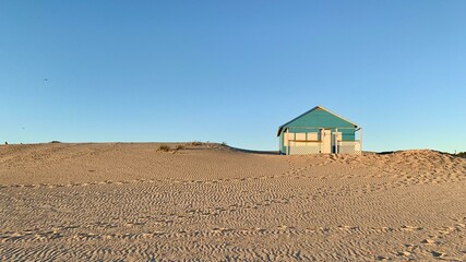 beach huts at the beach