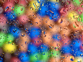 abstract background with drops