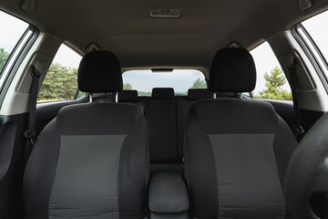 Car front seats. Auto interior