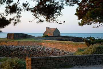 Vue de la trinité-sur-mer en Bretagne Sud. 
