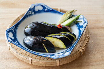 水ナスの浅漬け