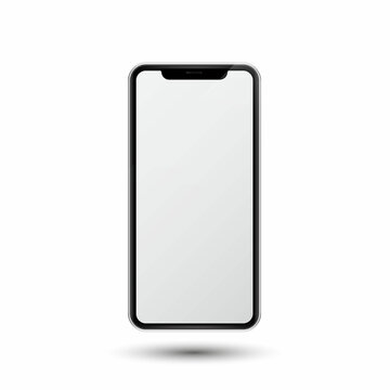 Smartphone. Mobile phone Template. Telephone. Realistic vector illustration of Digital devices
