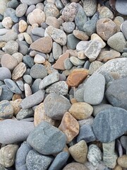 stones on the beach