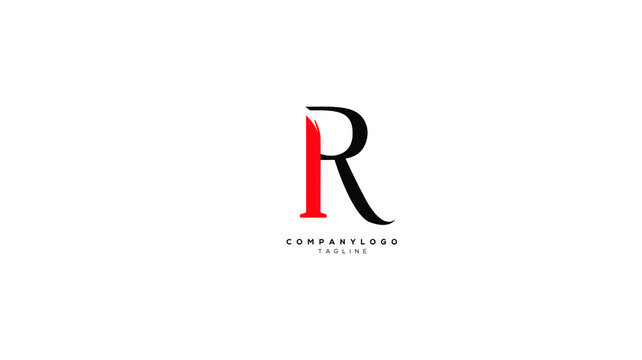 IR RI I AND R Abstract initial monogram letter alphabet logo design