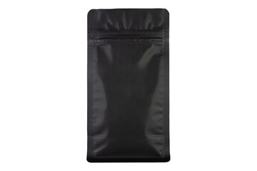 black packaging on a white background