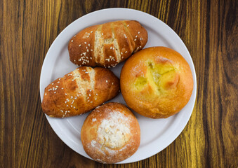 Panes dulces Guatemaltecos, tambien llamado pan de manteca, postre tipico de Guatemala.