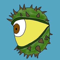 funny monster chestnut