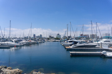 Fototapeta premium boats in marina