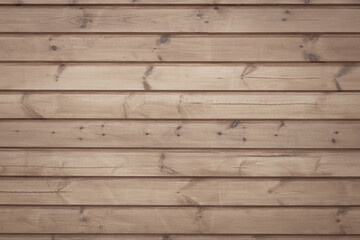 Fototapeta na wymiar wood background, horizontal boards, house wall or wood floor, mock up for design, copy space