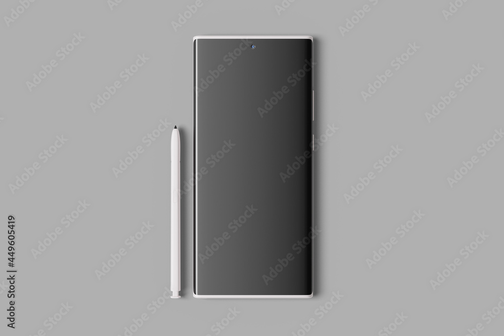 Aufkleber realistic smartphone mockup. cellphone frame with blank display isolated templates, phone different 