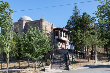 Fototapeta na wymiar Çankırı Historical Stone Mosque ( Turkish Tas Mescit )