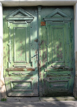 Budapest, Hungary - Old, Weathered Door