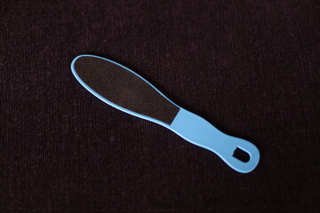 Heel pedicure, heel skin treatment, heel scrubbing