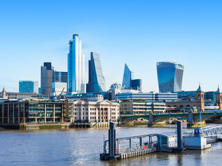 テムズ川とシティ・オブ・ロンドン