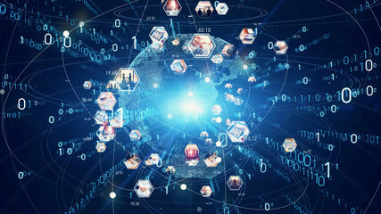 デジタルコンテンツ　暗号資産　NFT