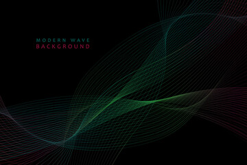 futuristic spectrum tech gradation color style background vector graphic