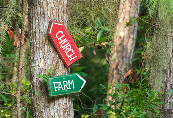 Signs on Daufuskie Island