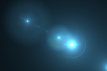 lens flare, Abstract Natural Sun flare on the black background, flare light transition, effects sunlight