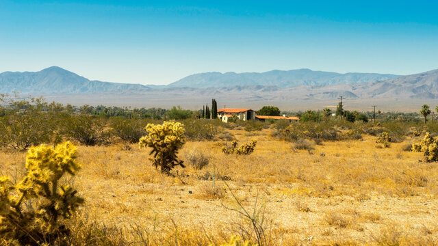 Scenery in Anza Borrego Desert State Park Area, California