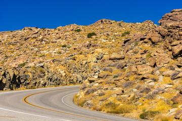 Scenery in Anza Borrego Desert State Park Area, California