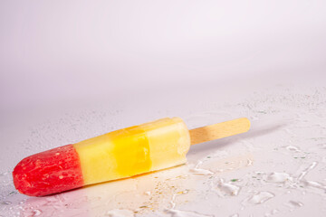 colorful ice cream sticks