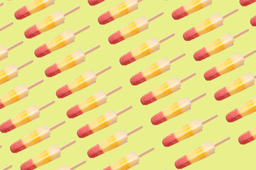 colorful ice cream sticks
