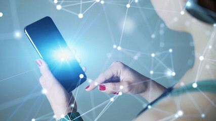 モバイルネットワーク  © metamorworks