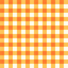 Autumn colors seamless gingham fabric (cloth, pattern, background, wallpaper). Flat colors, 4 tiles here.
