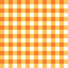 Thanksgiving or autumn colors seamless gingham fabric (cloth, pattern, background, wallpaper). Flat colors, 4 tiles here.
