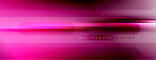 Abstract background - lines composition created with lights and shadows. Technology or business digital template. Trendy simple fluid color gradient abstract background with dynamic