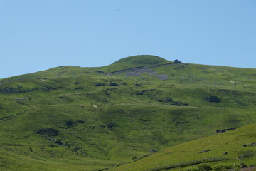 le sommet du Plmob du Cantal, Auvergne